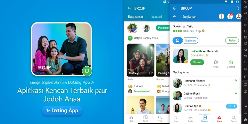 Tampilan antarmuka BROJP yang menarik dan mudah digunakan.