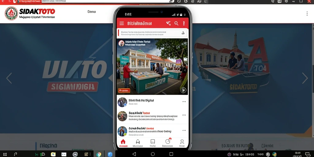 Antarmuka aplikasi SIDAKTOTO yang informatif dan menarik.