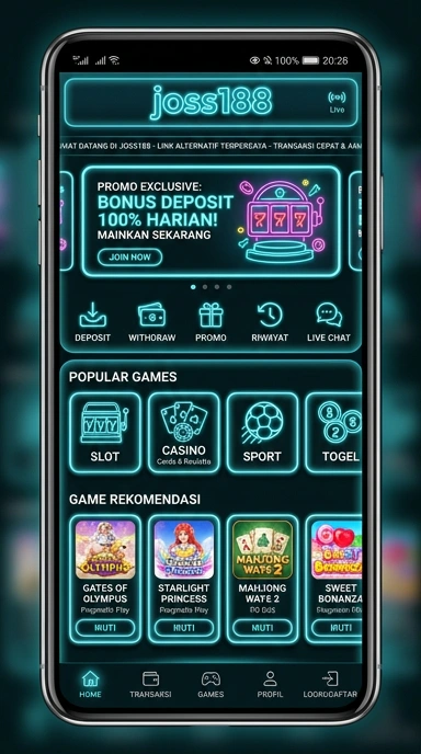 Akses Mudah joss188 untuk Pengguna Android
